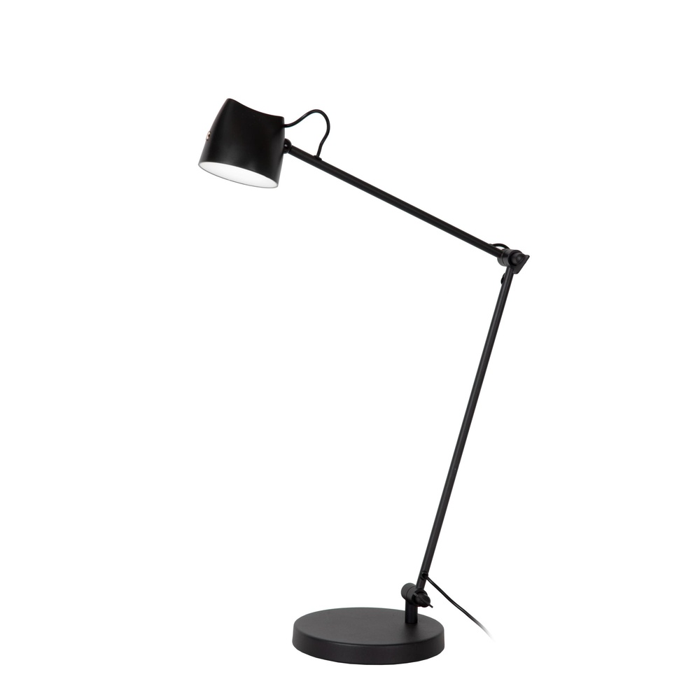 Lucide LeeslampMilne zwart - 44616/06/30